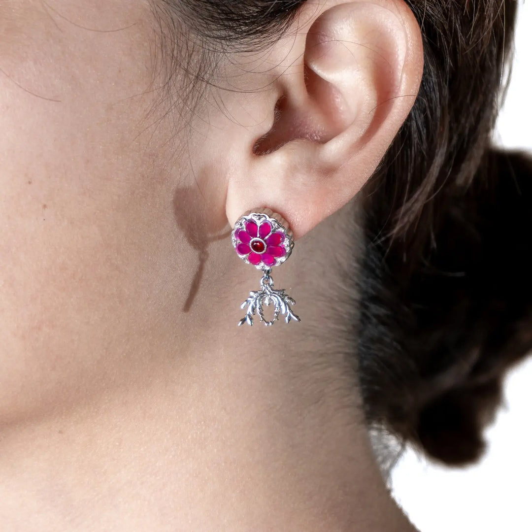 Tlaflome de Teosäunarum Earrings | Castibela